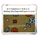 Printed Fabric of Warp Knitted