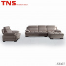 Promotional Modern Leather Sofa for Living Room Furniture (LS4A07)