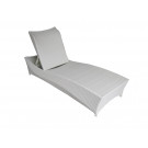 Rattan Aluminum Outdoor Garden Sunlounger/Beach Chair/Sunbed