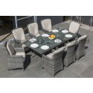 Rattan Furniture Garden Wicker Table and Chair (PAD-1410. a)