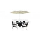 Rattan Garden Patio Wicker Outdoor Dining Chair Fueriture Set (PAD-086)
