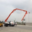 Ready Mixr Small Building Mixing Boom Pump