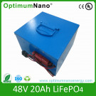 Recharegeable 48V 20ah Lithium Ion Battery for Solar Panels