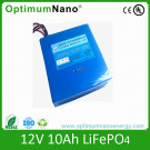 Rechargeable Battery 12V 10ah LiFePO4 Battery for Lawn Lamp