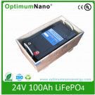 Rechargeable Energy Storage Lithium Ion Battery Pack 24V 100ah