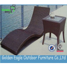 Sales Promotion Furniture Synthetic Rattan Material Sun Lounger