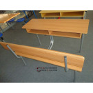 School Desk with Attached Chair (SD-28)