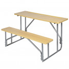 School Furniture Double Student Desk and Chair (SF-66A 1)
