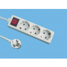 Schuko Power Strips, European Extension Power Strips