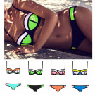 Sexy Neoprene Triangle Swimwear Bikini
