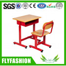 Single Attached School Student Study Desk and Chair