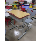 Single Desk and Chair for High School