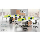 Single Seat Office Cubicle with Fixed Pedestal (BS-A14)