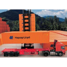 Skeleton Semi Trailer for Container Transportation