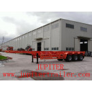 Skeleton Three Axle Semi Trailer