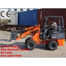 Small Farm Loader (HQ908) with Pallet Fork, Perkins Engine