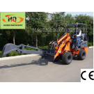 Small Wheel Loader (HQ908) with Mini Excavator
