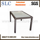 Square Table /Rattan Table/Outdoor Furniture Table Top/ Glass Coffee Table (SC-B1078-6)