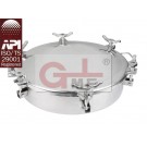 Stainless Steel Full Opening Manhole Cover (H801A-500/H801B-500)