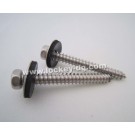 Stainless Steel Hex Self Tapping Screw with Boned EPDM Washer