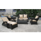Stylish Wicker Rattan Garden Patio Sofa Furniture