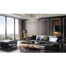 Sweet Home Furniture Import Top Leather Sectional Sofa (K15)