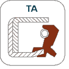 TA Type Oil Seal (SWCPU-R-OS050)