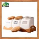 Tea Sugar Coffee Canister Storage Jar Set