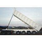 The 45 Cbm 4 Axles Tipper Semitrailer