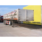The Cimc LNG Tank Semi Trailer 52000L LNG Trailer