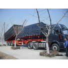 The Dumper Semitrailer 40t Side and Rear Dumper Trailer
