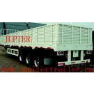 Three Axle Drop Side Semi Trailer