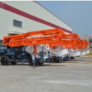 Three Functions Mixing Boom Pump Concrete Mixer