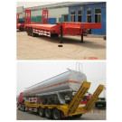 Tongya 3 Axles Low Bed Semi Trailer (CTY9550GB)