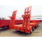 Tongya 50ton Lowbed Semi Truck Lowbed Semitrailer