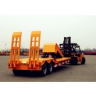 Tongya Manufacturer 2 Axle Removable Gooseneck Lowbed Semitrailer (CTY1650)