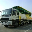 Trailer Chassis Truck Boom Pump