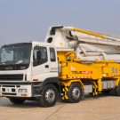 Trailer-Mounted Boom Concrete Pump