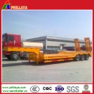 Tri-Axle Engineering Machinery Transport Low Bed Semi Trailer