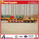 Tri-Axle Lowbed Truck with BPW Axles and Steel Suspension
