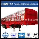 Tri Axle Stake Semi Trailer for Cow Transportation