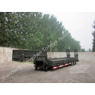 Tri-Axles 20tons-100tons Extensible Semi Trailer with a Pair of Ladders