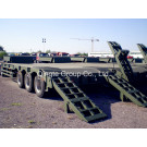 Truck Transport Flatbed Semi Trailer (QDT9493TDP)