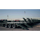 Truck Transport Flatbed Semi Trailer for Military (QDT9493TDP)