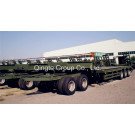 Truck Transport Semi Trailer Flatbed Semi Trailer (QDT9493TDP)