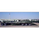 Truck Transport Semi Trailer Flatbed Semi Trailer for Military (QDT9493TDP)