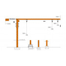 Truemax Tower Crane Hoist Crane (TCP4010)