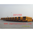 Two Axle Drop Side Semi Trailer