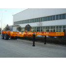 Two Axle, High Platform, Low Bed Semi Trailer (QDT9272TDP)