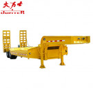 Two Axle Lowbed Semi Trailer for Heavy Machine Transportation (FTW9333TD)